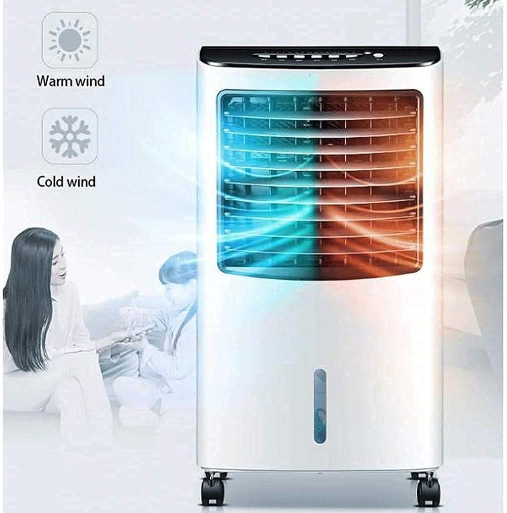 Condizionatore d'Aria per la casa, Ventilatore climatizzatore a Doppia Funzione (Freddo e Caldo), Silenzioso, a Risparmio energetico, Ideale per casa, Ufficio e Camera da