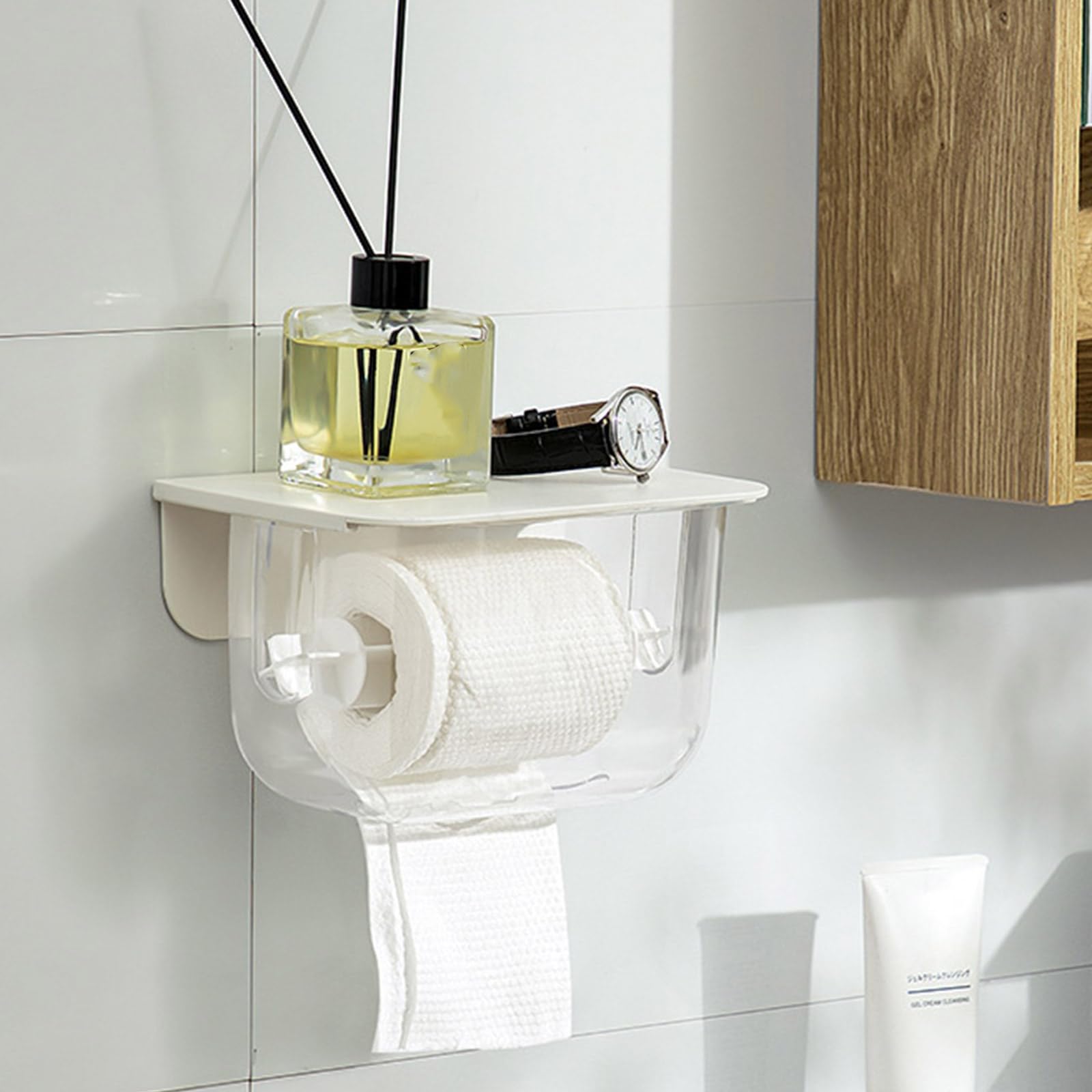 エレガント♡ペーパーホルダー Amazon.co.jp: 現代的な丈夫なプラスチック素材のトイレット