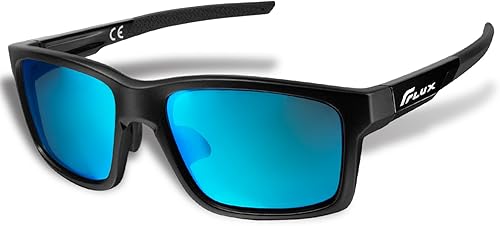 Flux Verano - Gafas de sol deportivas polarizadas para hombres y mujeres, protección UV400, estilos de vida activos
