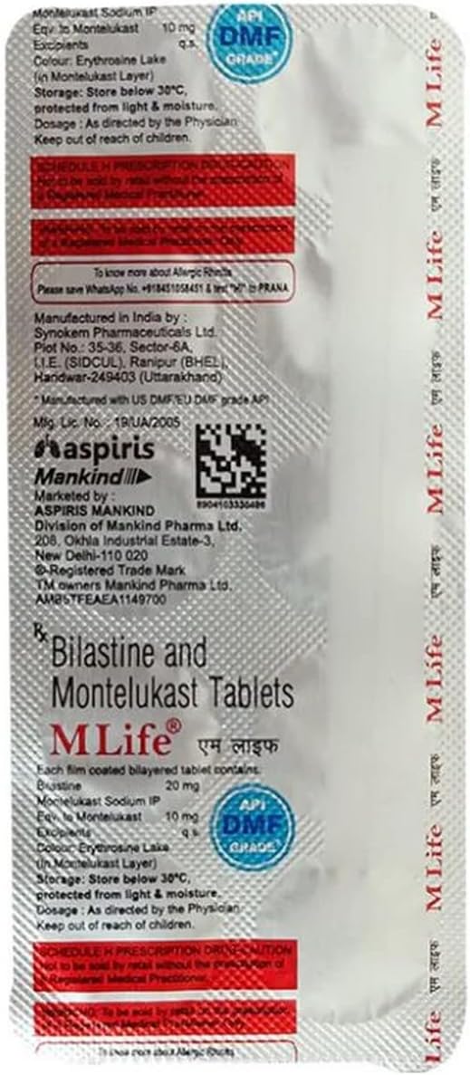 MLIFE - Strip of 10 Tablets