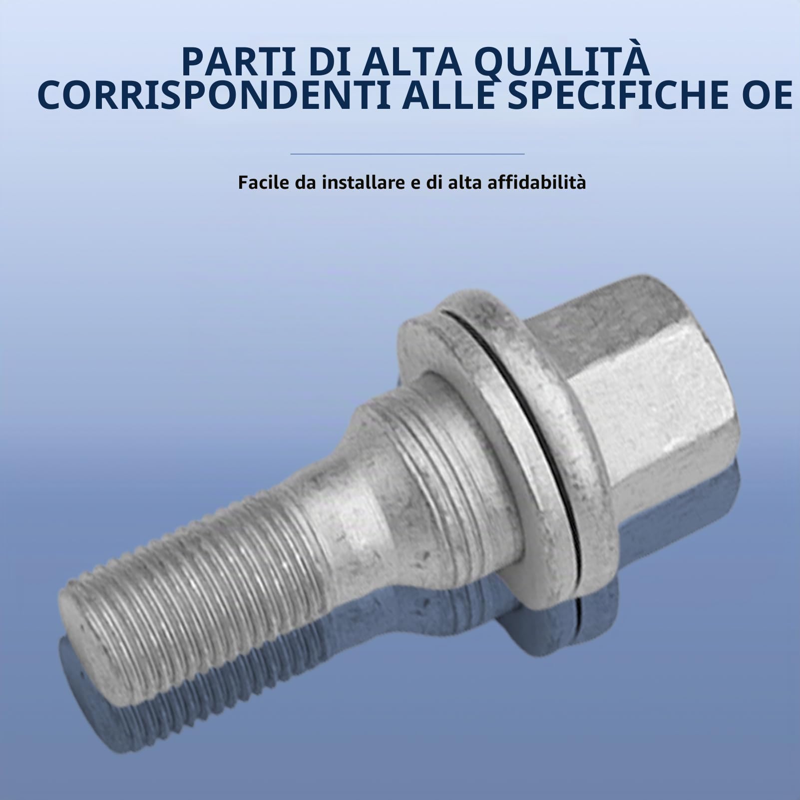 20 Pezzi M12 X 1,25 Bulloni Per Ruote Per C3 206 307 308 540567 | 20pcs M12 1,25 Bullone Ruota Per Berlingo Picasso C3 C4 Zafira Jumper Xsara 106 206 307 308 407 3008 5008 9817024580