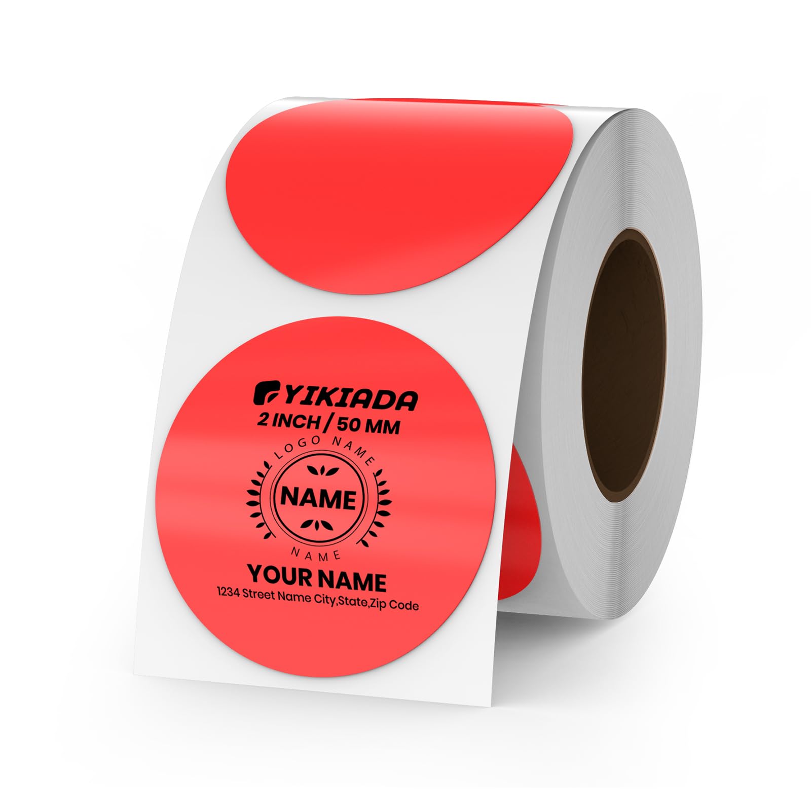 Etichette Termiche Rotonde 50mm - 500 Pezzi Adesivi Vinile Per Codici A Barre E Inventario - Foto 10