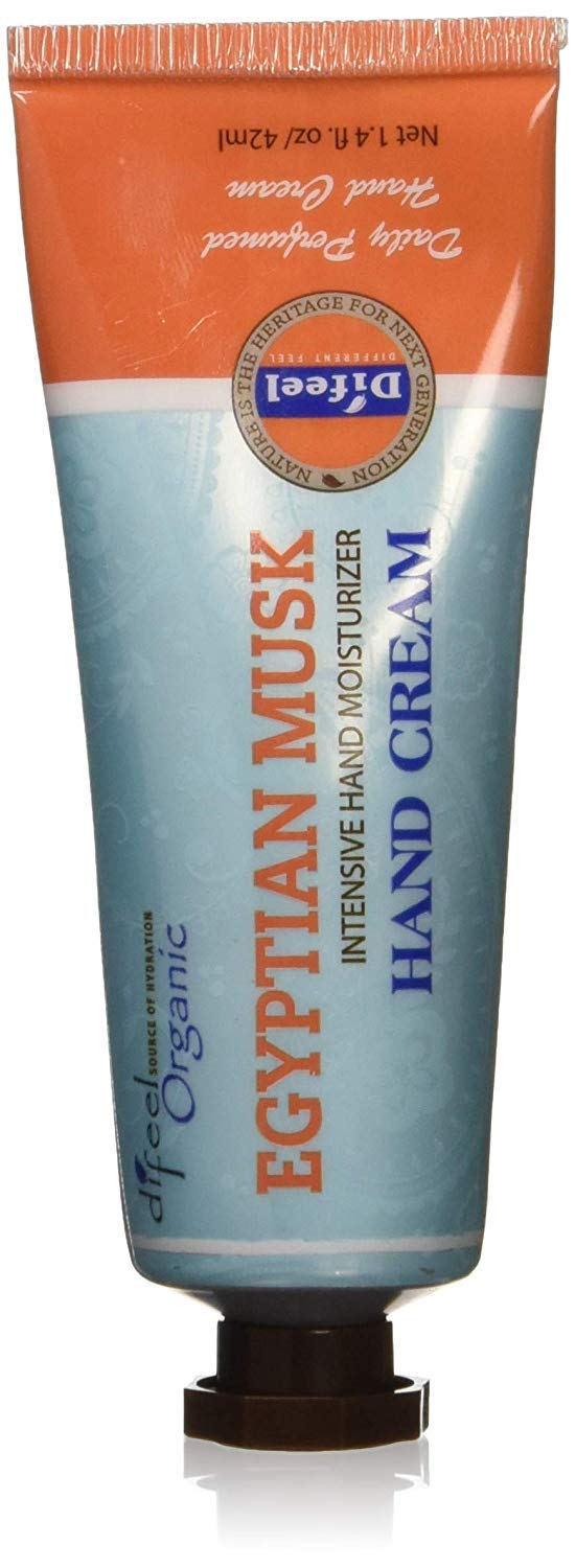 Difeel Luxury Moisturizing Hand Cream - Egyptian Musk 1.4 Ounce (12 Pack) - Hand Cream Multipack, Hand Cream Variety Pack