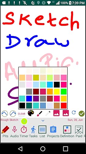 PitsApp Organizer - Audio Visual Text Notes, Money Manager, Todo List, Reminder.