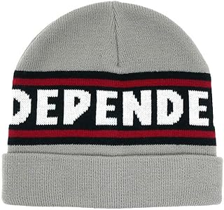 INDEPENDENT KNITCAP インディペンデント ニットキャップ BAR LOGO BEANIE GREY スケートボード スケボー