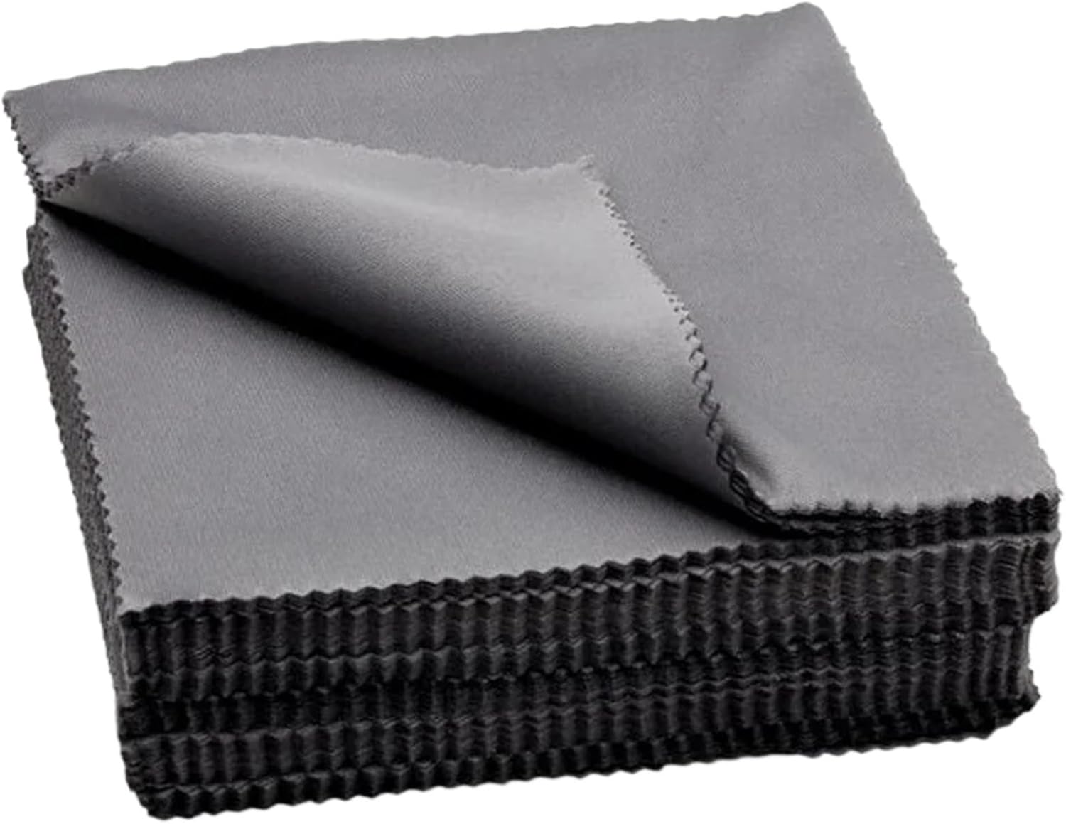 Microfiber Sunglasses Eyeglasses Glasses Eyewear Clean Lens Cloth Accessories Glasses Cloth(Gray,20 PCS)