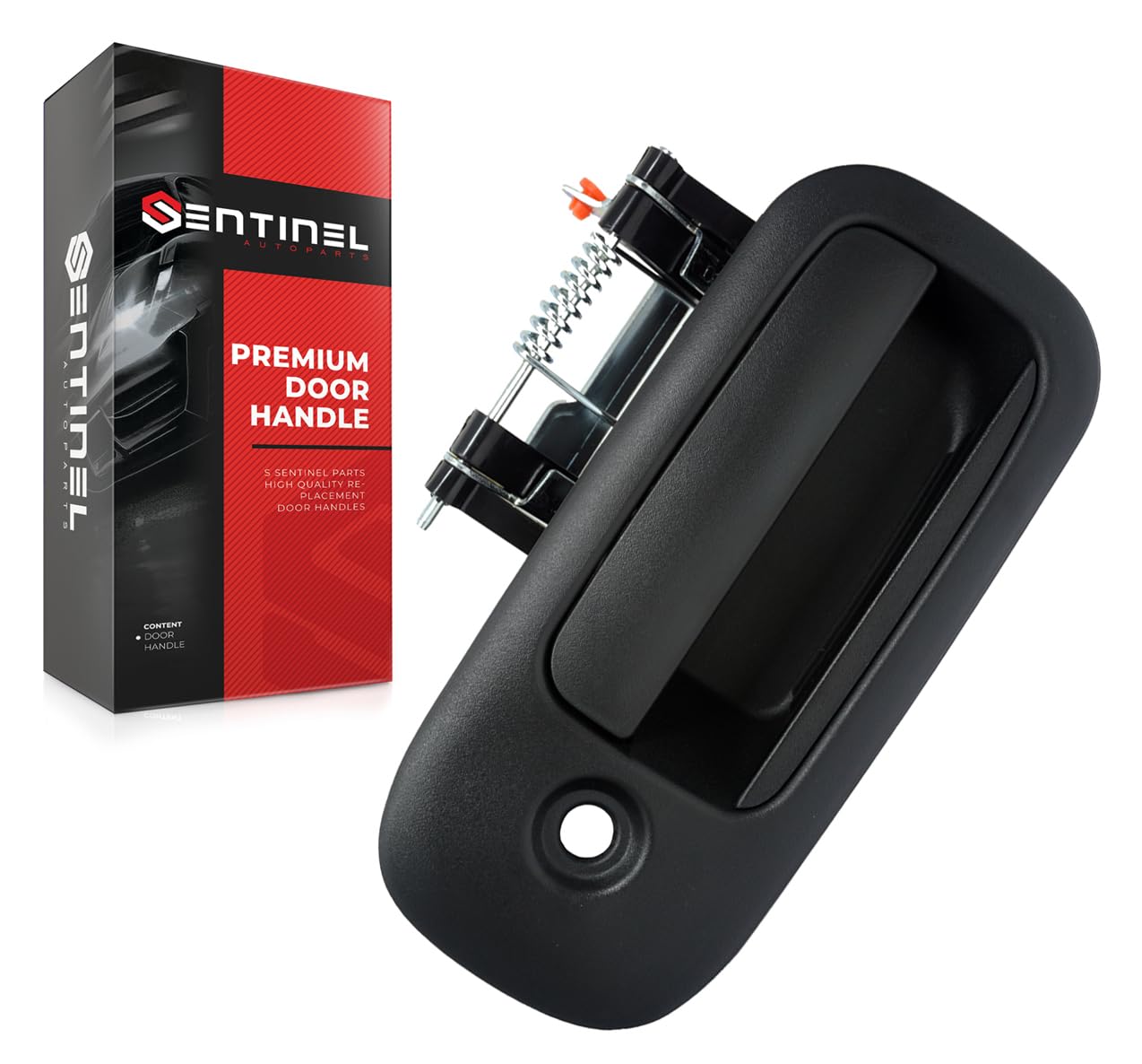 S Sentinel Parts Outside Exterior Door Handle Passenger Side Sliding Door Compatible with 1996-2002 Chevrolet GMC Express Savana Replaces # GM1513105, 15739871