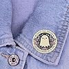 Cute Ghost Enamel Pin Butterfly Flower Round Brooch for Women Men Cartoon Novelty Living the Dream! One Nightmare at a Time Lapel Pins Badge Halloween Bag Jacket Backpack Hat Clothes Accessories #2