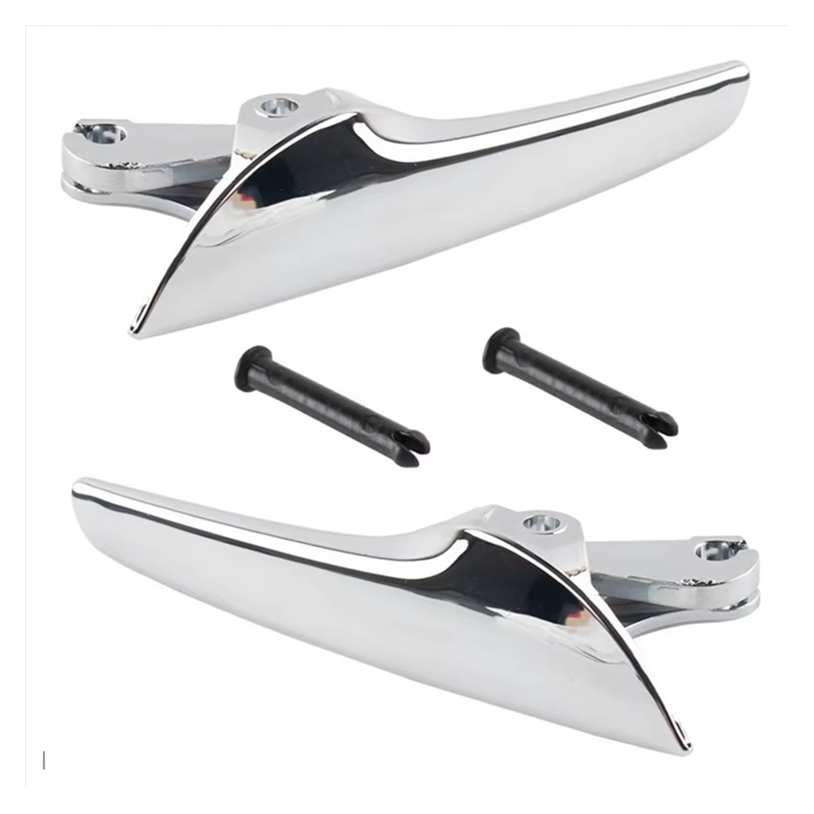 Jkswzma Car Inner Handle for Vauxhall for Opel for Insignia 2009-2015 A21F-ABS Chrome A Pair Car Inner Door Handle Bezel Cover