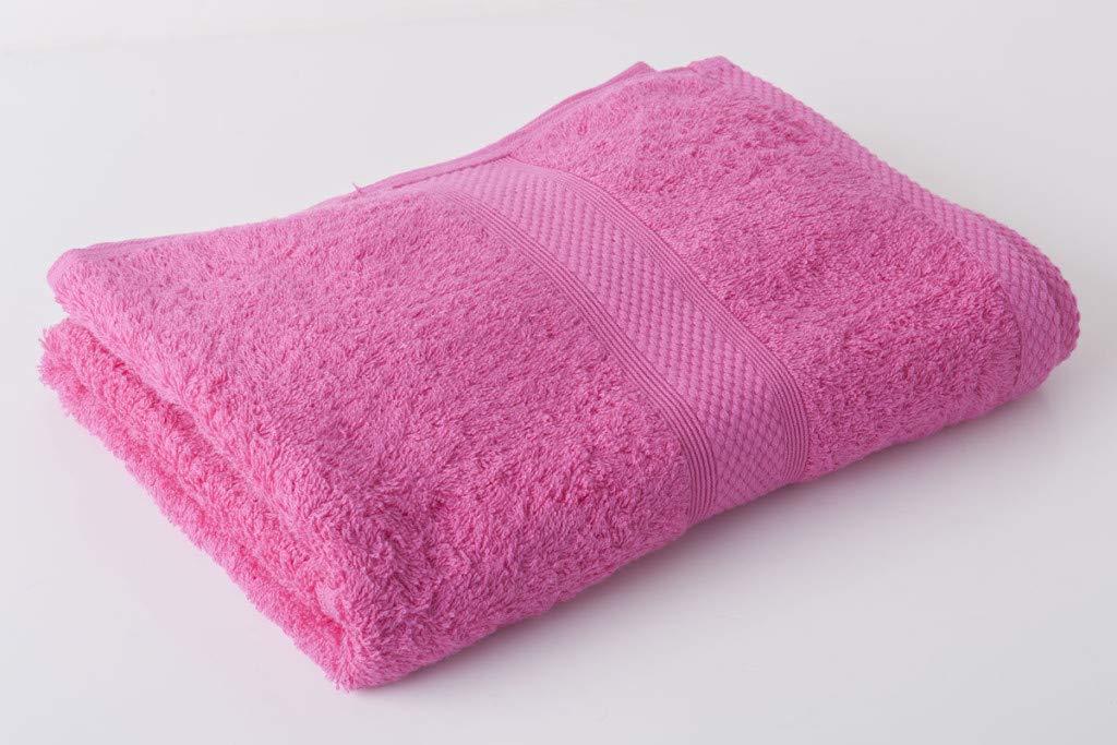 Terri Towelling Pink 12 X Hot Luxury 100% Egyptian Cotton Hairdressing Towels Salon 50X85cm