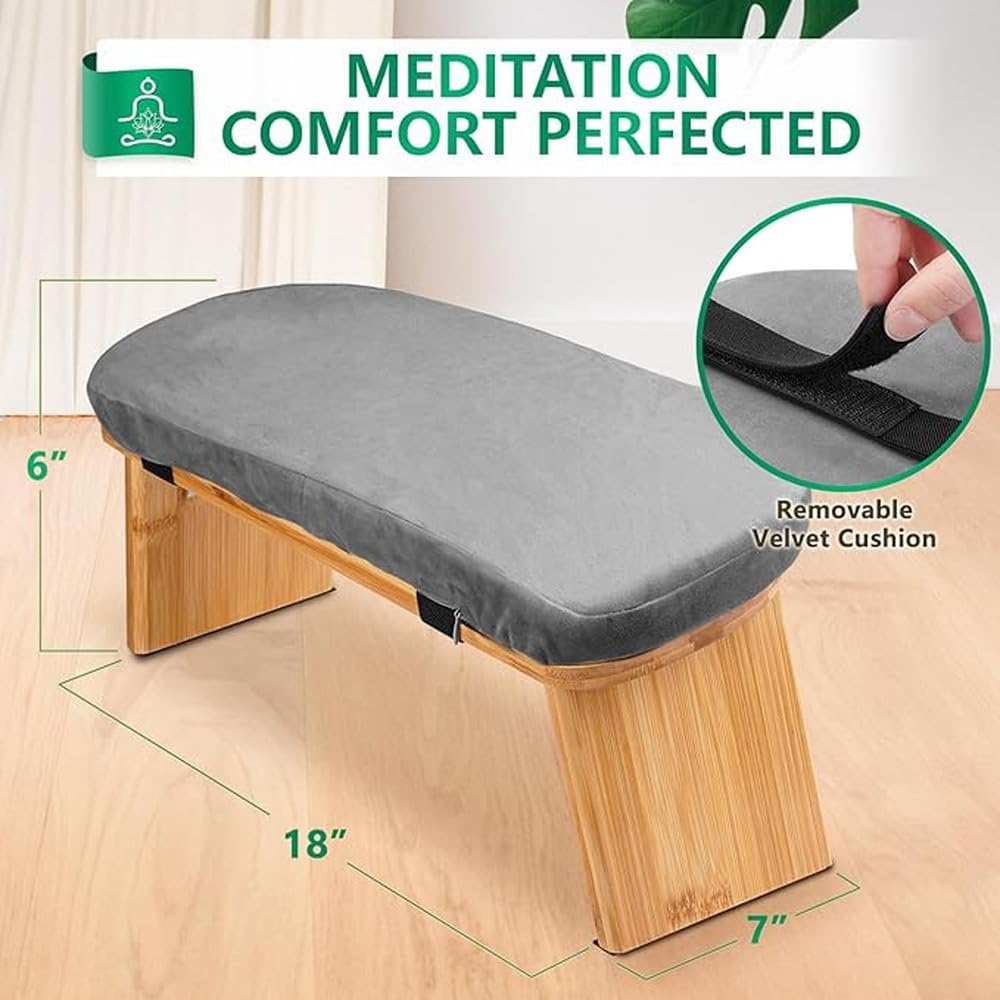Robuste Yoga Bank, Meditationsbank, faltbar, bequem, für