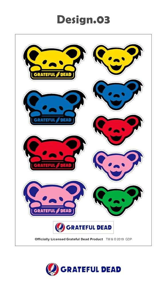 リミテッドエディションGRATEFUL DEAD ぬいぐるみ　ステッカー　セット リミテッドエディションGRATEFUL DEAD ぬいぐるみ ステッカー セット
