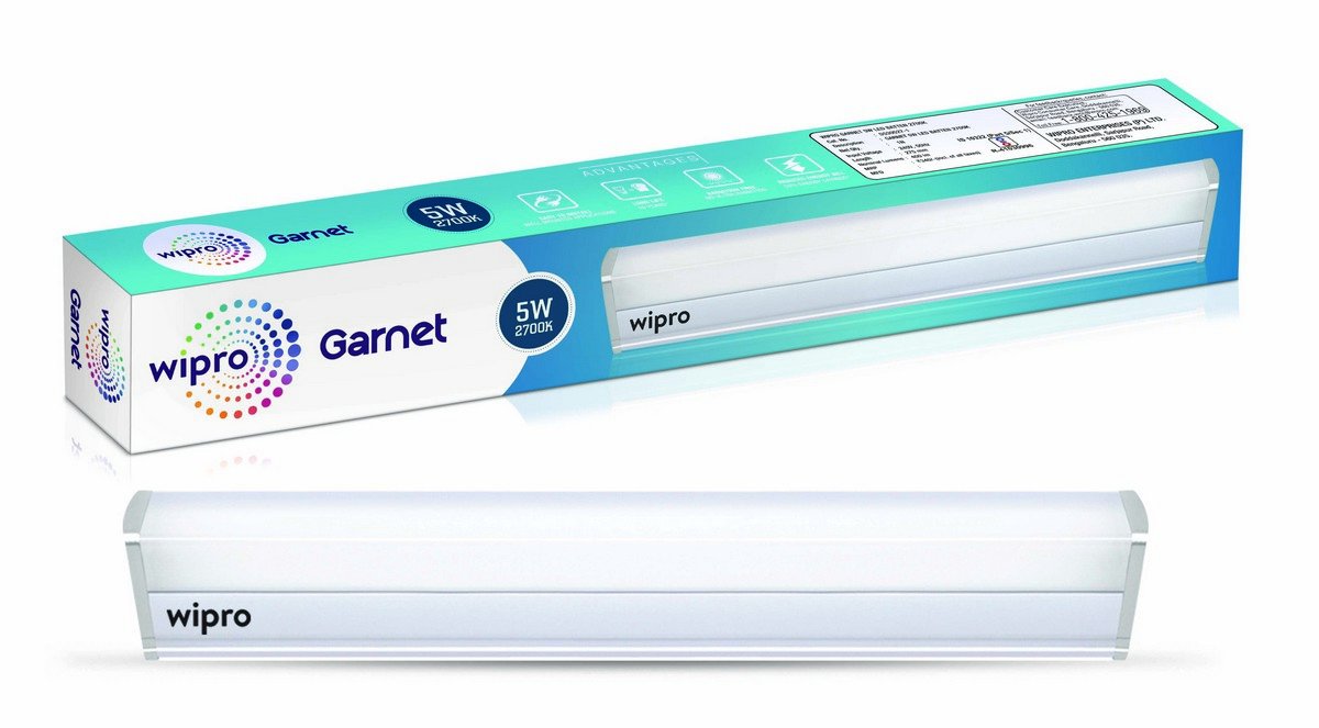 Wipro Garnet 5W LED Batten for Living Room & Bedroom | 1 Ft | Warmwhite (2700K) | 450 Lumen| Bright & Energy Efficient Tubelight for Home & Office | Tubelight for Dressing Table & Mirror | Pack of 1-image-20