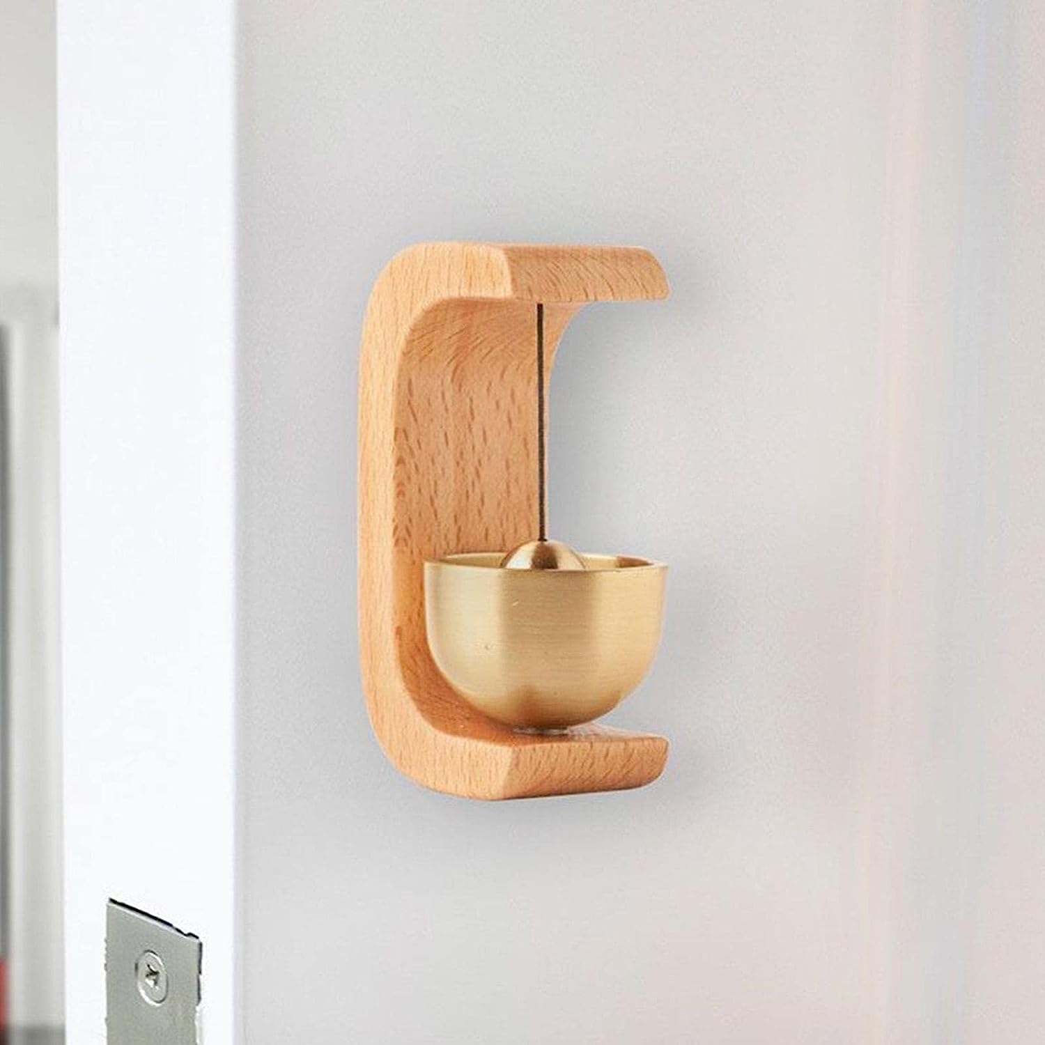 Overa Magnetic Bell for Door Opening Shopkeepers Bell for Door Durable Magnetic Doorbell Door Entry Alert Chime Unique Attached Bell Home Decoration (B) (B0CC23V5M7) Amazon Price History, Amazon Price Tracker