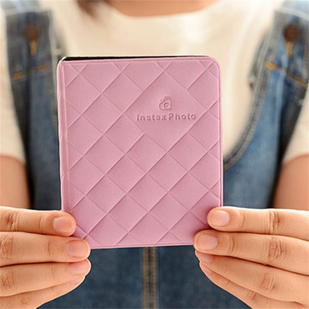 Album fotograficzny 7 cm, makaron, kolor, tekstura, 36 szt., mini