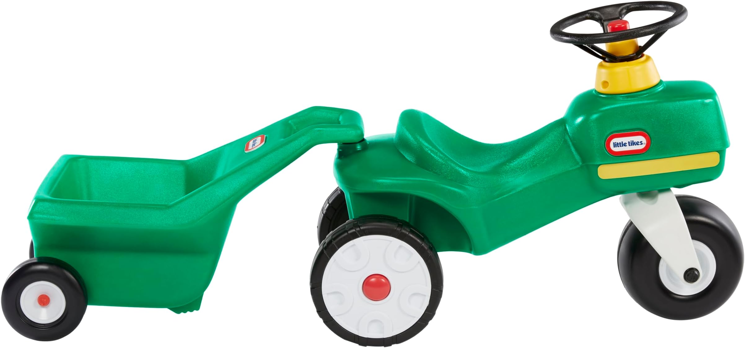 Tractor & Cart, Foot-to-Floor Ride-On, for Boys and Girls Ages 1-5 Years
