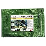  Schuller 46515 - Lona schuller con ojales colorear 90 gramos, 8 x 10 m, verde,