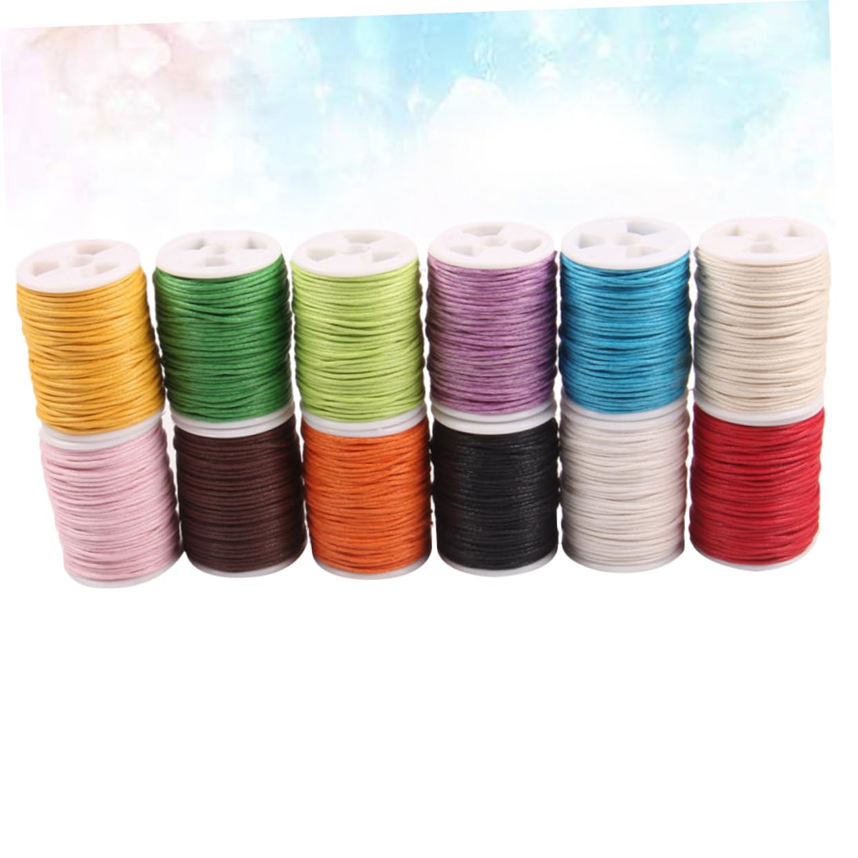 Corda Cerata in Cotone per Maglia 1mm 10m 12 Pezzi