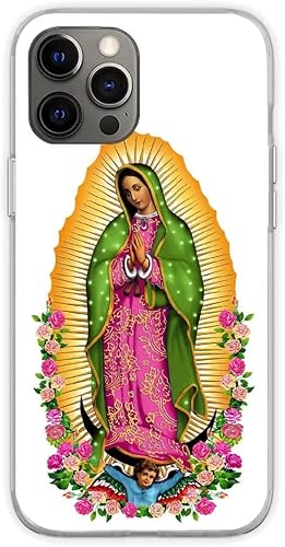 Miniatura 5 de Funda de teléfono compatible con iPhone 14 Pro Max Immaculate Mary Religious Christian Conception Religion Católica Virgen Cristianismo Silicona a