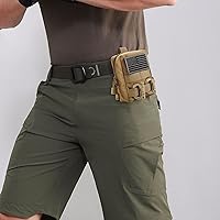 Vista 5 de Paquete de 2 bolsas Molle – Bolsa táctica compacta resistente al agua EDC bolsa pequeña de utilidad