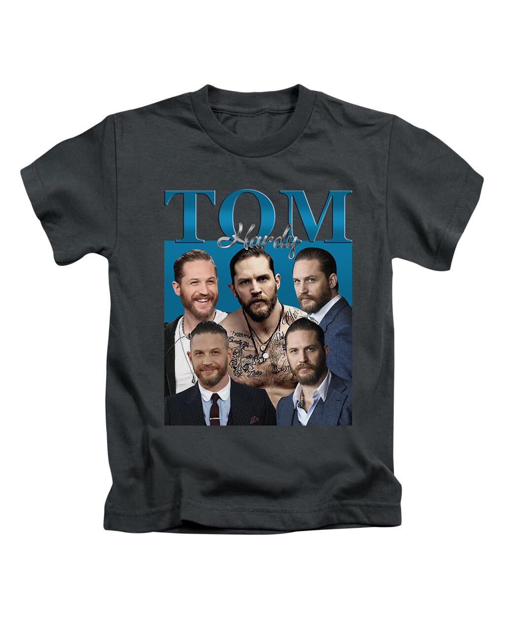 New Spirit Original Unisex Black Tom Hardy Tee T-Shirt Funny T Shirt Top Small