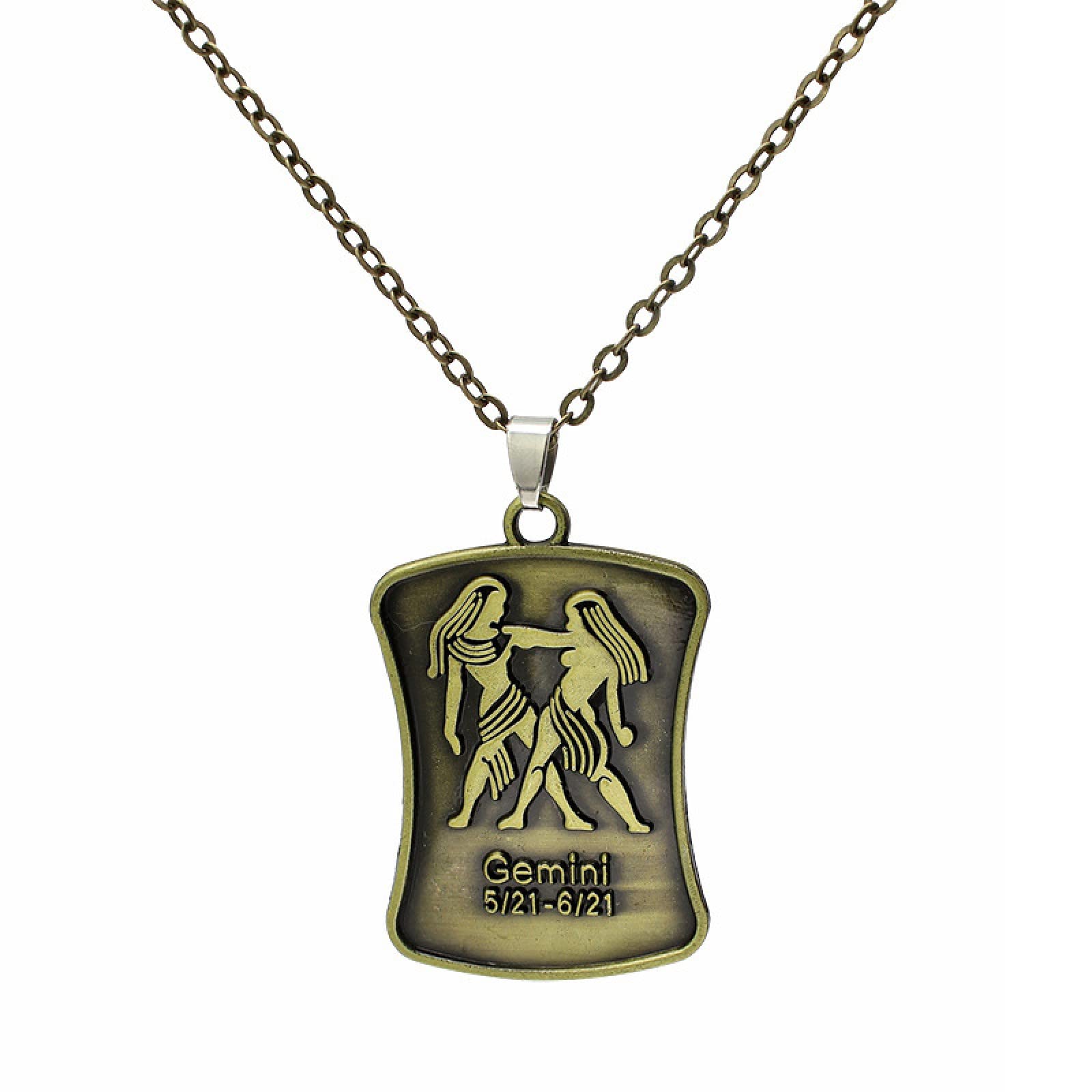 12 constellation necklaces twelve birthday Chenci decoration pendant gifts