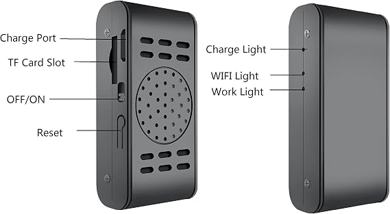 Mini Camera 1080P HD DIY Module WI-FI Small Nanny Cam Portable Wireless Security Camera with Motion Detection for Indoor