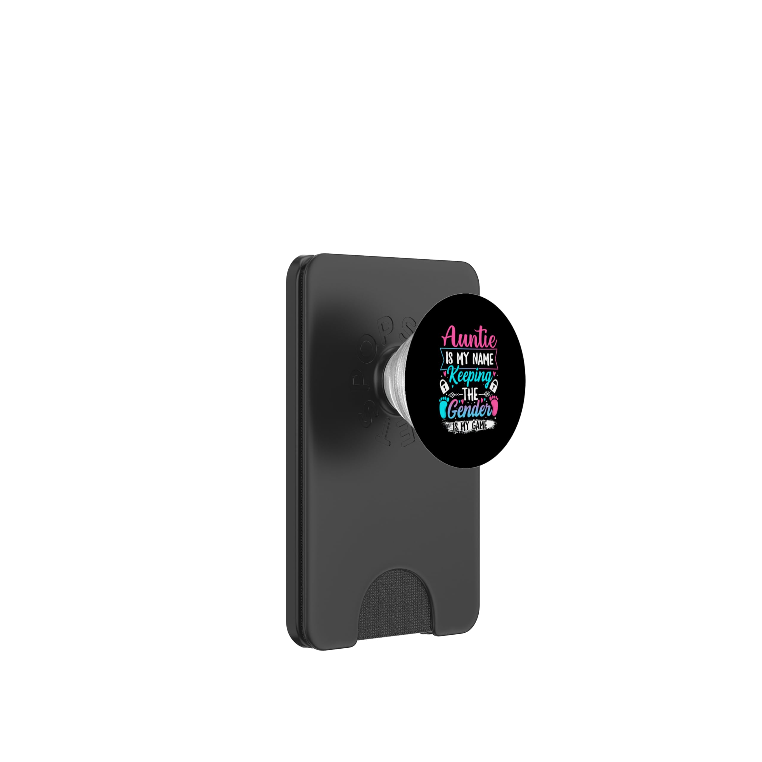 Revelación de género del bebé Revelar Embarazo Guardián del género PopSockets PopWallet para MagSafe