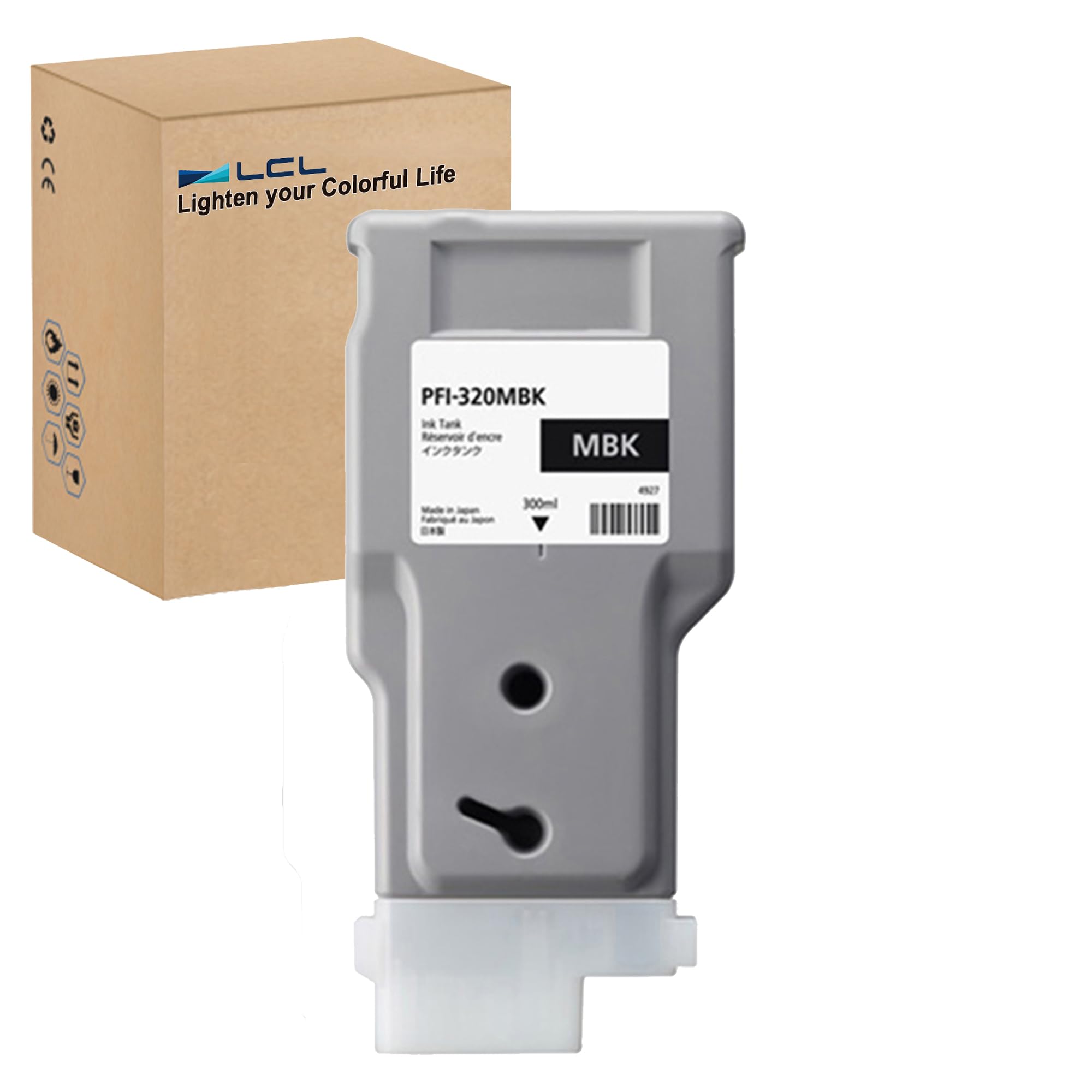 Canon PFI-320 インクタンク 4本SET Amazon.com: Canon PFI-320 300ml Ink Tank Set PFI-320MBK PFI