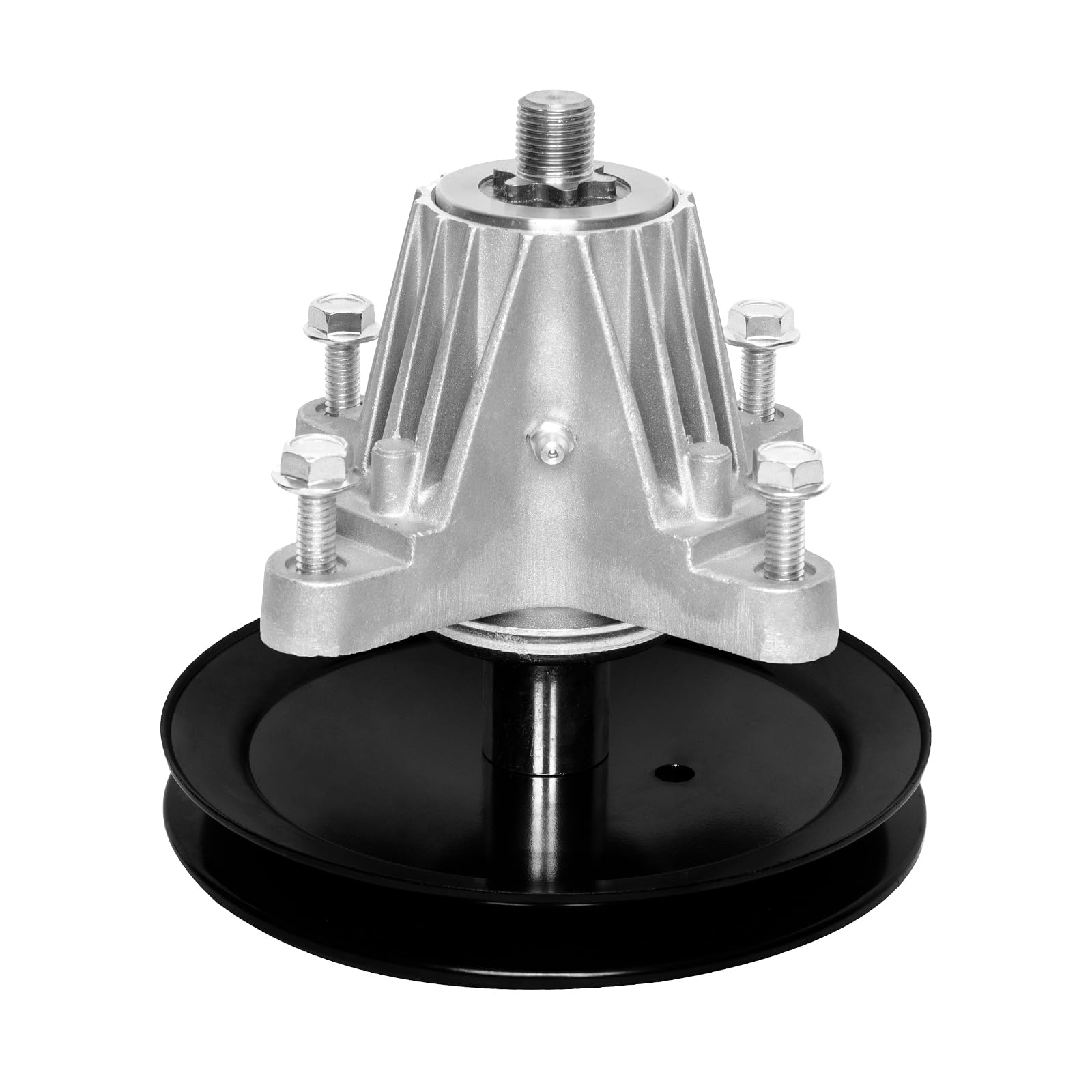 918-04822A montaje de husillo de cubierta reemplaza a Craftsman CubCadet MTD 918-04822B 918-04822A 918-04822 618-04822 918-04889 para cortacésped de tracción de 106 cm con perno roscado y Montaje Zerk