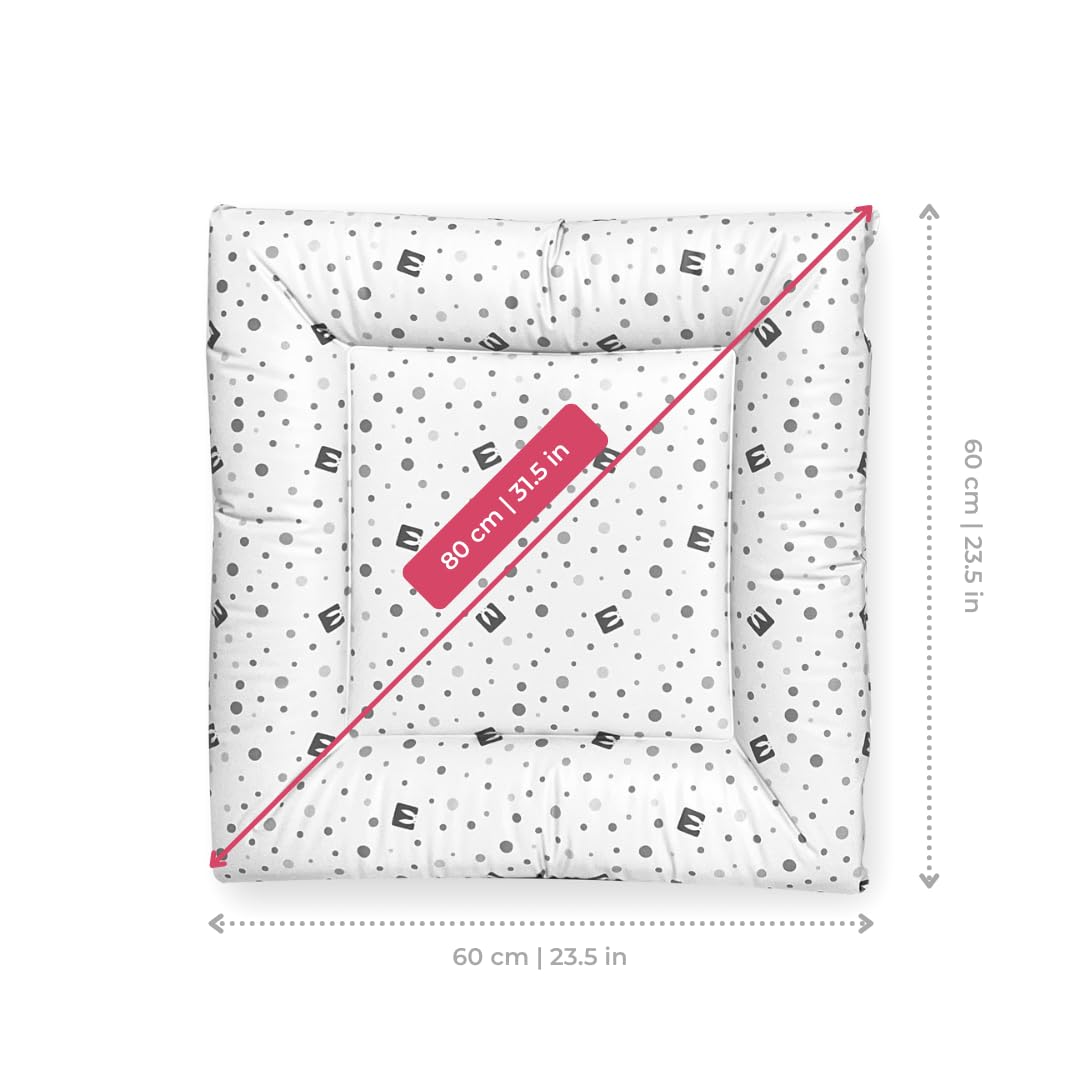 Lot De 4 Matelas à Langer Bébé 60x70 Cm - Absorbant, Étanche, Lavable - Pour Maison, Voyage Et Extérieur