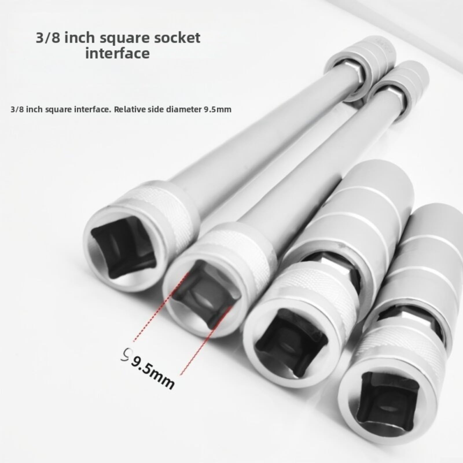 6-teiliges Zündkerzensteckschlüssel Set Aus Chrom Vanadium Stahl Mit Magnet Und 360 Grad Gelenk Für Enge Räume(A)