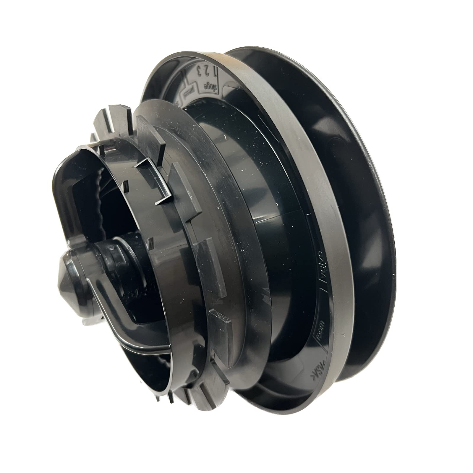 Zehnder Abluftventil LUNA E125 BLACK 705613133 Anemostat Abluft Tellerventil Abluftdiffusor ComfoValve Optimale Belüftung