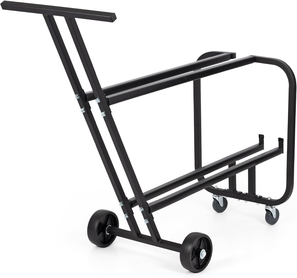 1920 Short Storage Cart for 12 Music Stands | Short Music Stand Storage Cart, Holds 12 Stands, Schools, Churches, Rehearsal Rooms and Performance Halls