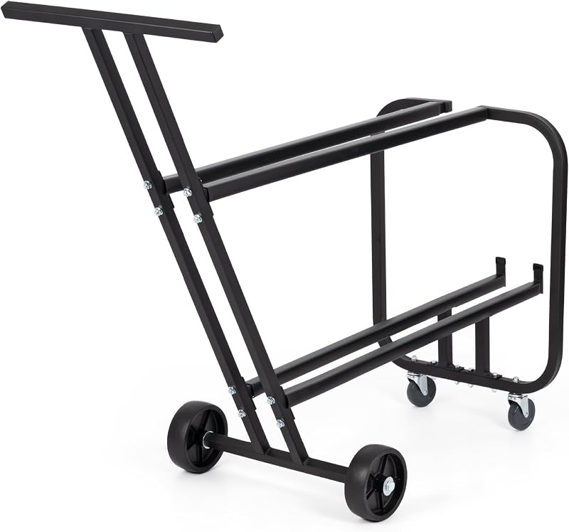 1920 Short Storage Cart for 12 Music Stands | Short Music Stand Storage Cart, Holds 12 Stands, Schools, Churches, Rehearsal Rooms and Performance Halls