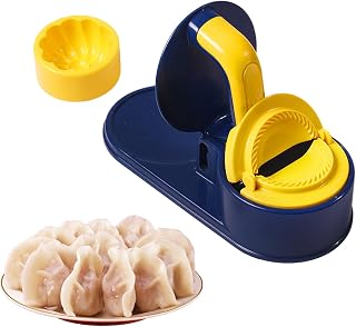 Prensa para hacer albóndigas, herramienta manual de envoltura de albóndigas, dispositivo multifuncional de envoltura de pastelería, 7.87 x 4.53 x 10.04 pulgadas, ideal para cocina, reuniones, fiestas