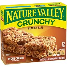 Nature Valley Granola Bars, Chrunchy, Pecan Crunch, 8.94 oz.