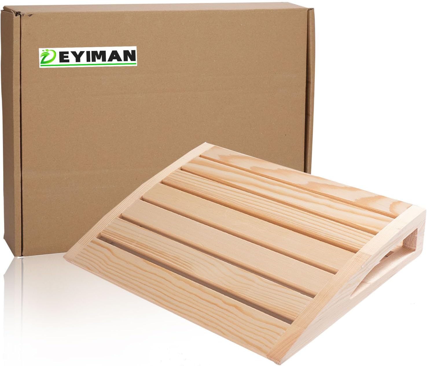 Natural Wood Sauna Headrest - Ergonomic Neck Support Pillow for Home/Infrared Saunas, Heat-Resistant 200°F, Spa-Grade Comfort for Long Sessions