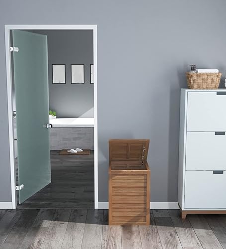 Miniatura 3 de La cesta original de lavandería o almacenamiento de gran tamaño utilizada para lavandería bonito banco con almacenamiento fácil almacenamiento y