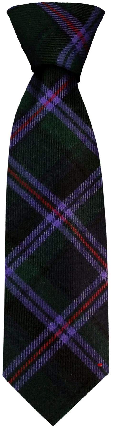 I LUV LTD Gents Neck Tie Cooper Modern Tartan Lightweight Scottish Clan Tie