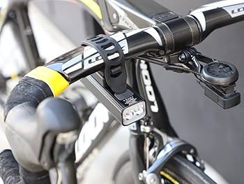 【最終価格！！】ロードバイクレックマウントと前後ライトセット美品☆② ZTTOサイコンマウント レッド+キャットアイ用ライトブラケット