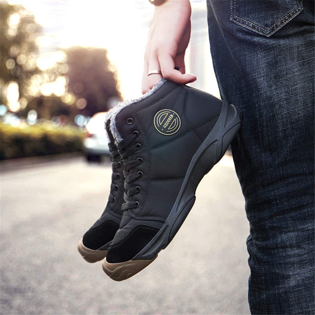 Azooken Scarpe da Trekking Stivali da Escursionismo in Pelle Impermeabile per Invernali Uomo Outdoor Cinque colori Uomo Donna 36-48