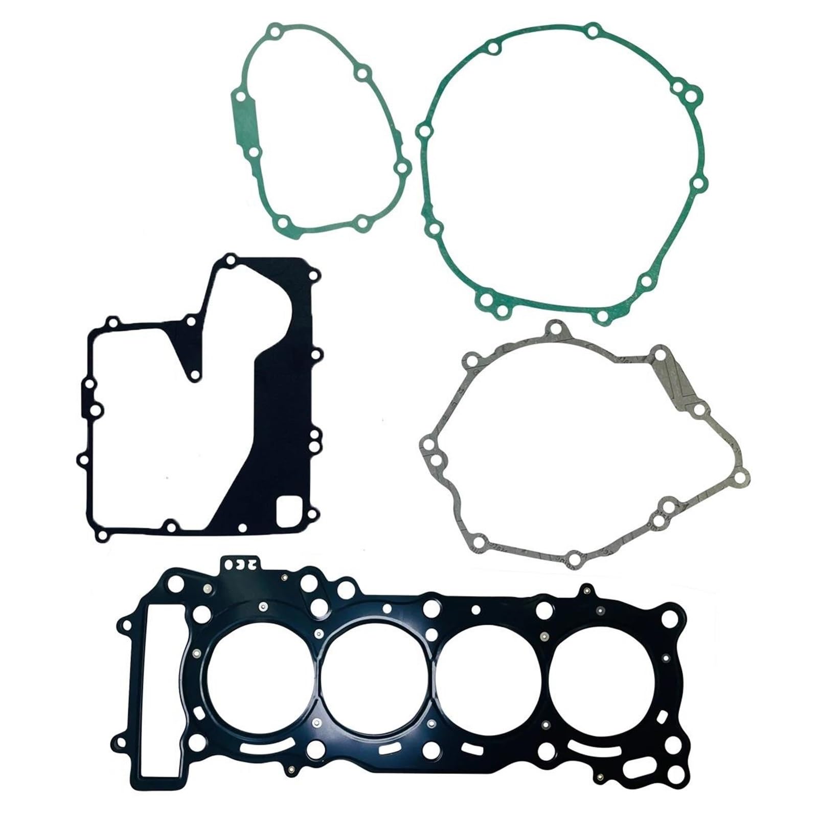 junta de papel de caucho Junta De Reconstrucción Cárter Cilindro Motor Accesorios Motocicleta Para Y&amaha YZF-R6 06-24 22-23(Cylinder hd Gasket)