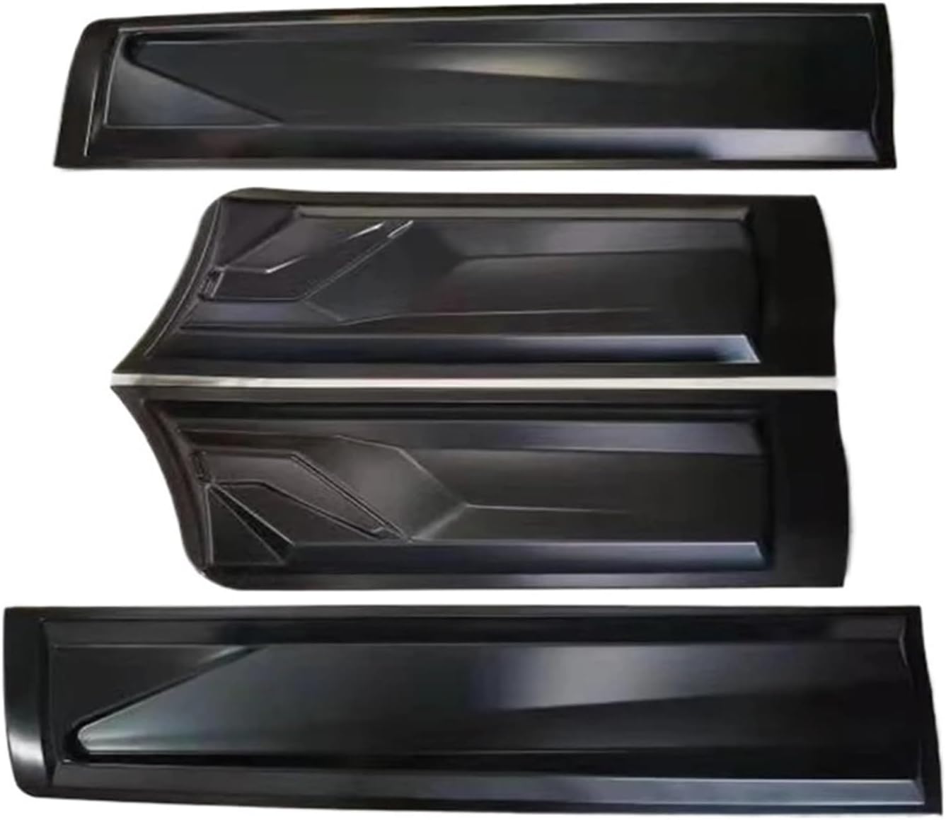 Car Body Anti-Scratch Collision Strip Compatible for Toyota Innova 2016 2017 2018 Protection Sticker Door Side Edge Guard Decorative