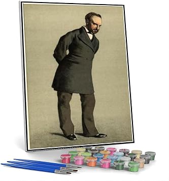 Paint by Numbers Kits for Adults and Kids Dilke Charles Wentworth Painting by James Tissot DIY Painting Paint by Numbers Kits On Canvas