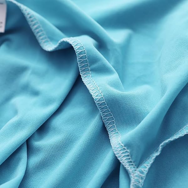 2 Pack Highboy Cocktail Table Cover Skirt Tablecloth (32" x 43", Lake Blue) by iEventStar - Used condition - Image 6