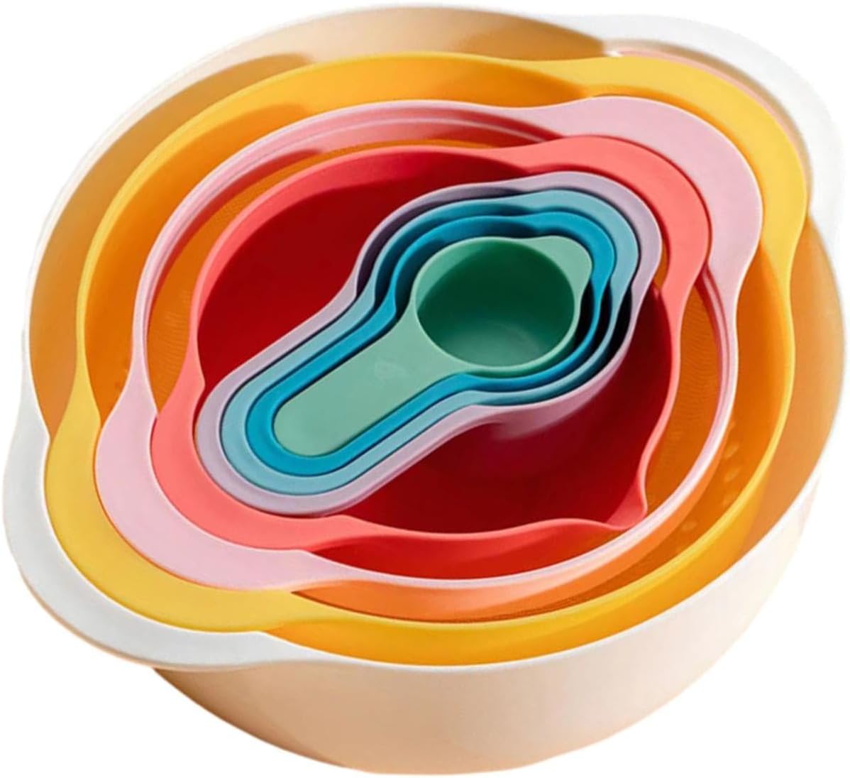 PHASZ Baking Bowls Mixing Set Baking for Kitchen, Nesting Bowls