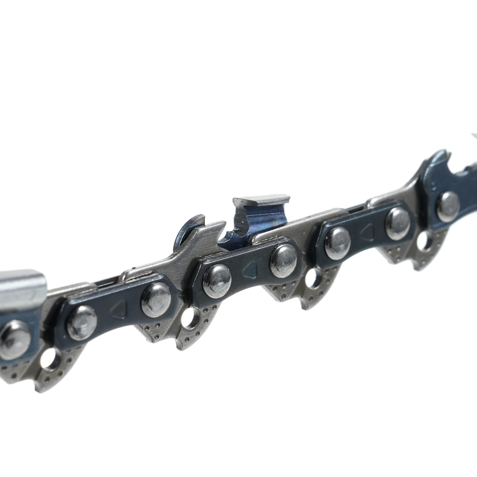 Assemblare facile catena di motoseghe di riserva 3/8LP-16 pollici (56 nodi/28 coltelli arrotondati angoli arrotondati 0,05 ''/1,3 mm) Accessorio di sostituzione della catena (3 pezzi)