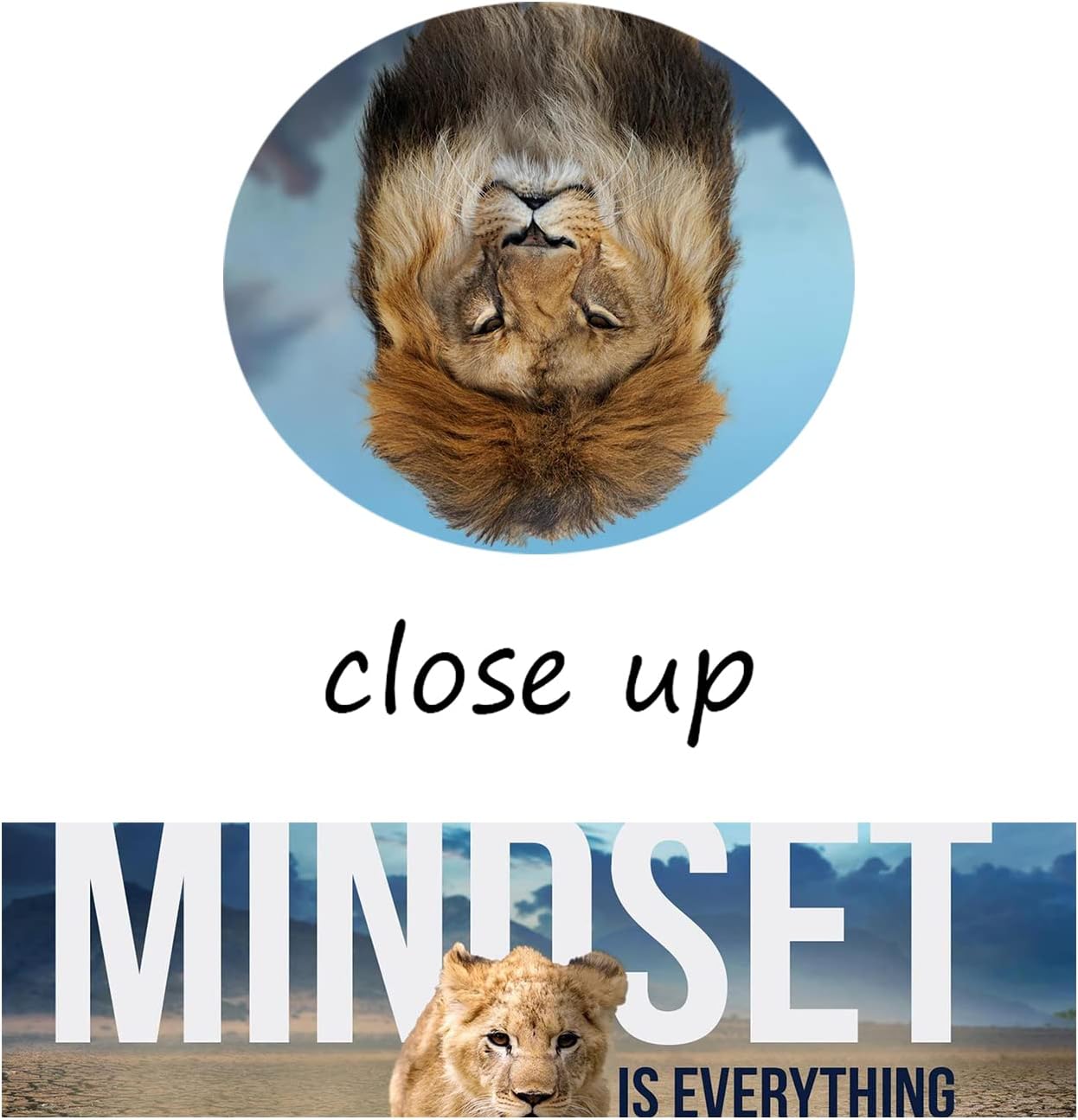 Mindset is Everything Wall Art Office Decor Motivational Wall Art Canvas Prints Entrepreneur Quotes Canvas Poster Use for Office Home Bedroom Livingroom Wall Decor Wooden Framed [12''W X 18''H] - Image 4