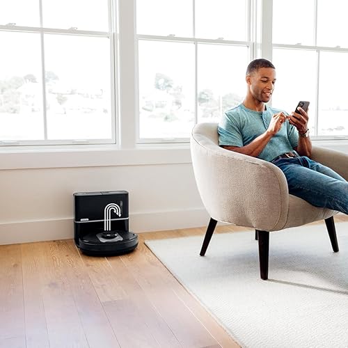 Miniatura 2 de Shark UR2500SR AI Ultra Robot Aspirador con base autovaciada, sin bolsa, capacidad de 30 días, navegación LIDAR, compatible con Alexa, conexión